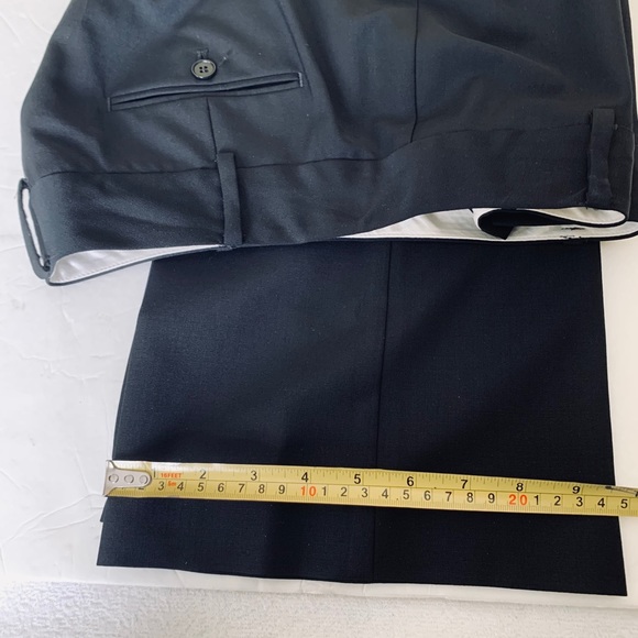 Talbots brand black fine wool classic & chique blazer & pants 2 Pc suit US 8 - Picture 16 of 16